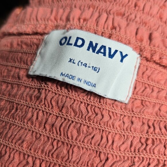 Old Navy Terracotta Tiered Smocked Cami Sun Dress - Picture 6 of 8